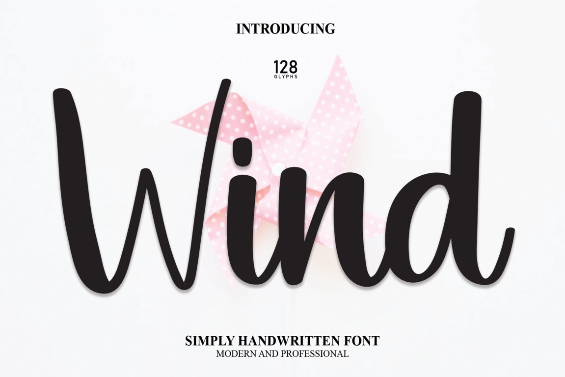 Wind | Script Font cover image.