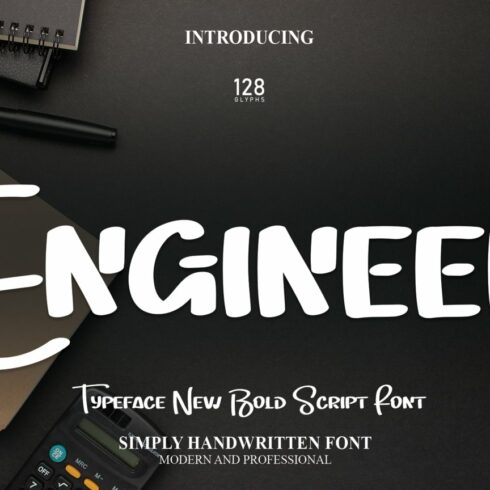 Engineer | Script Font cover image.