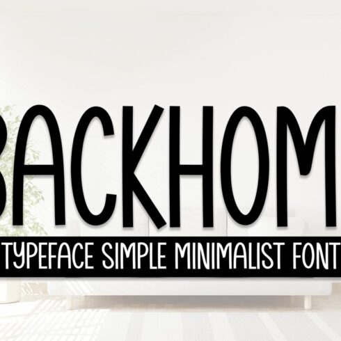 Backhome | Script Font cover image.