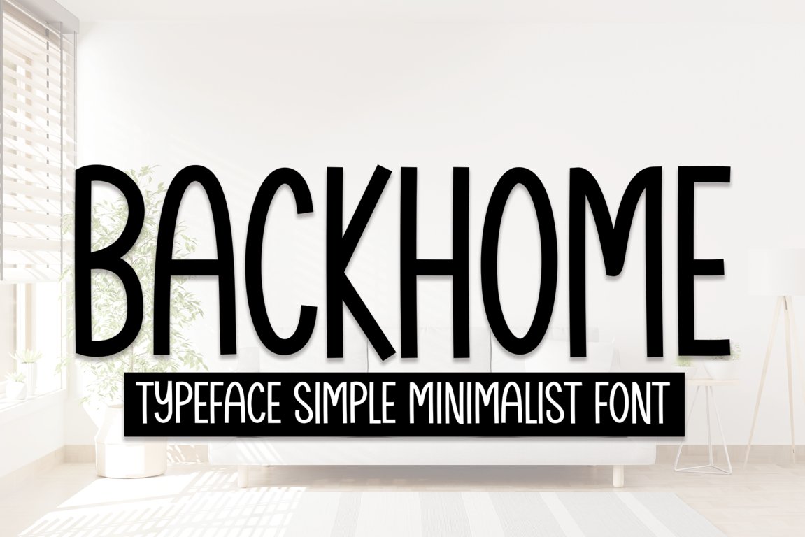 Backhome | Script Font cover image.