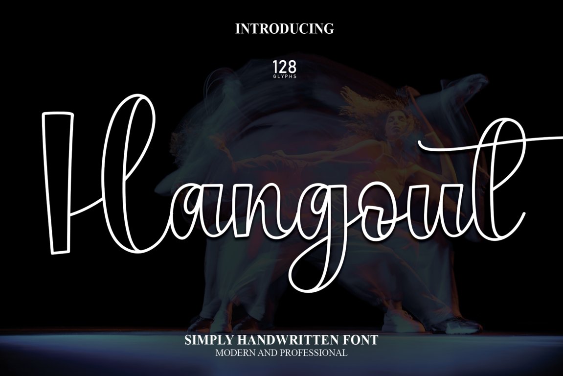 Hangout | Script Font cover image.