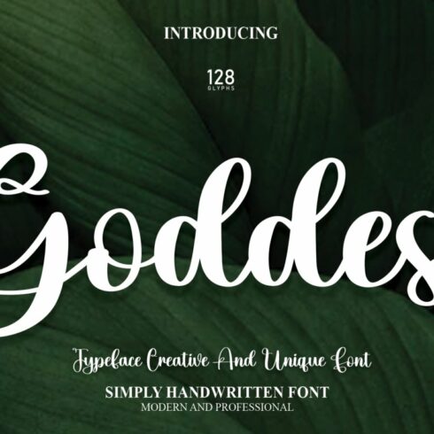 Goddess | Script Font cover image.