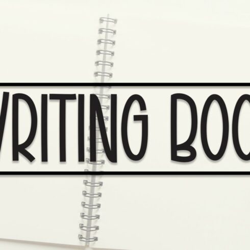 Writing Book | Script Font cover image.