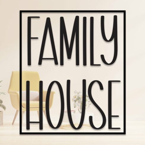 Family House | Script Font cover image.