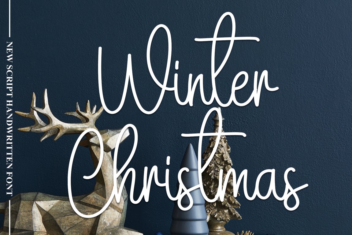 Winter Christmas | Script Font cover image.