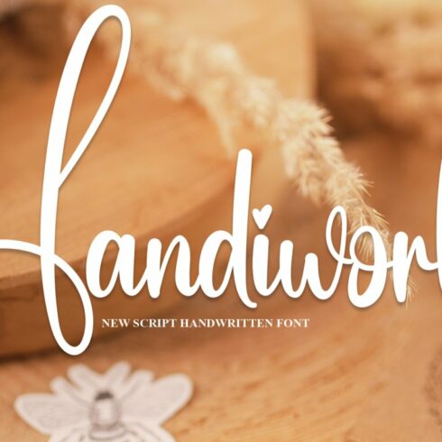 Handiwork | Script Font cover image.