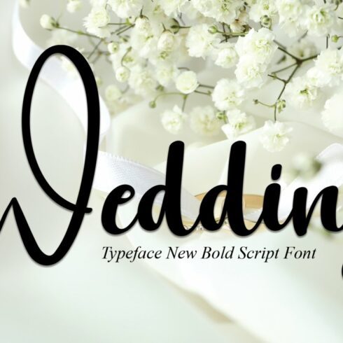 Wedding | Script Font cover image.