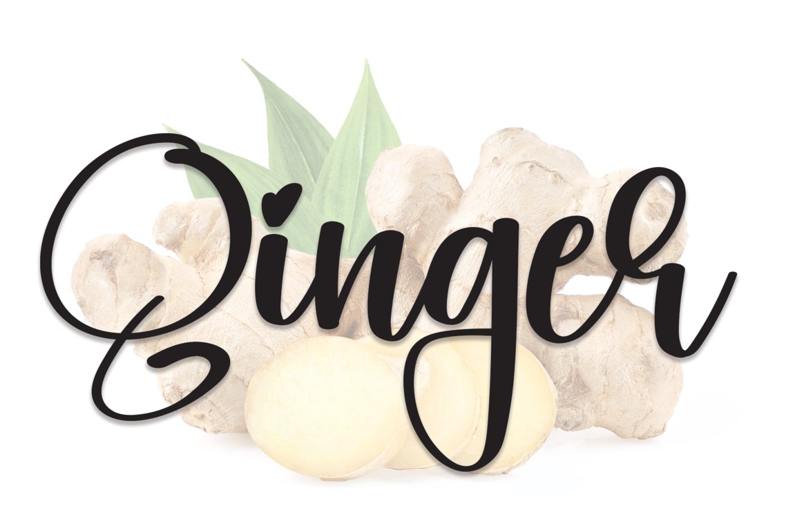 Ginger | Script Font cover image.