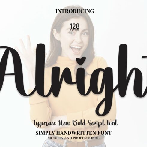 Alright | Script Font cover image.