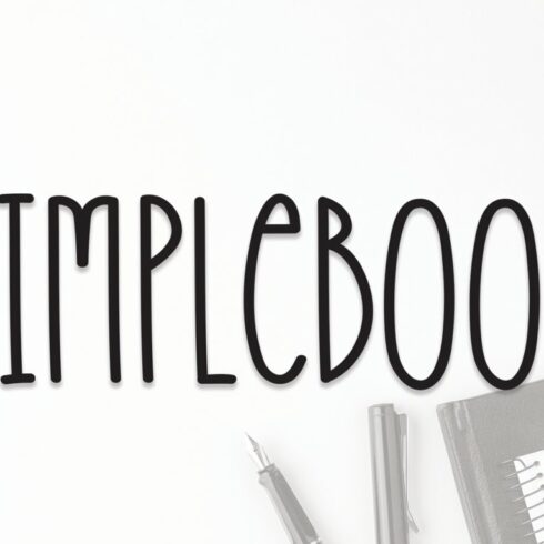 Simplebook | Script Font cover image.