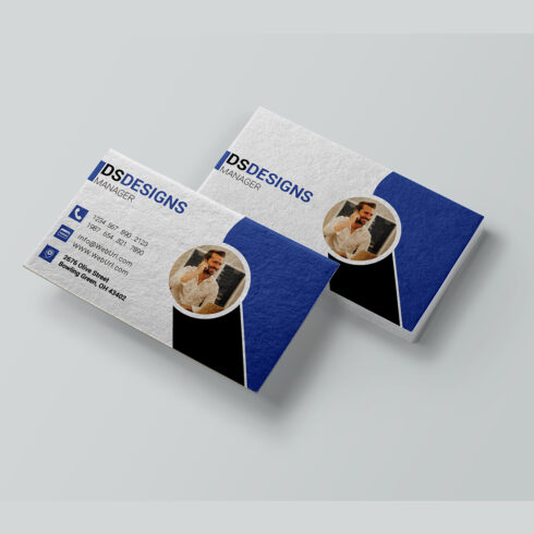 Simple, Modern, and Unique Business Card Design cover image.