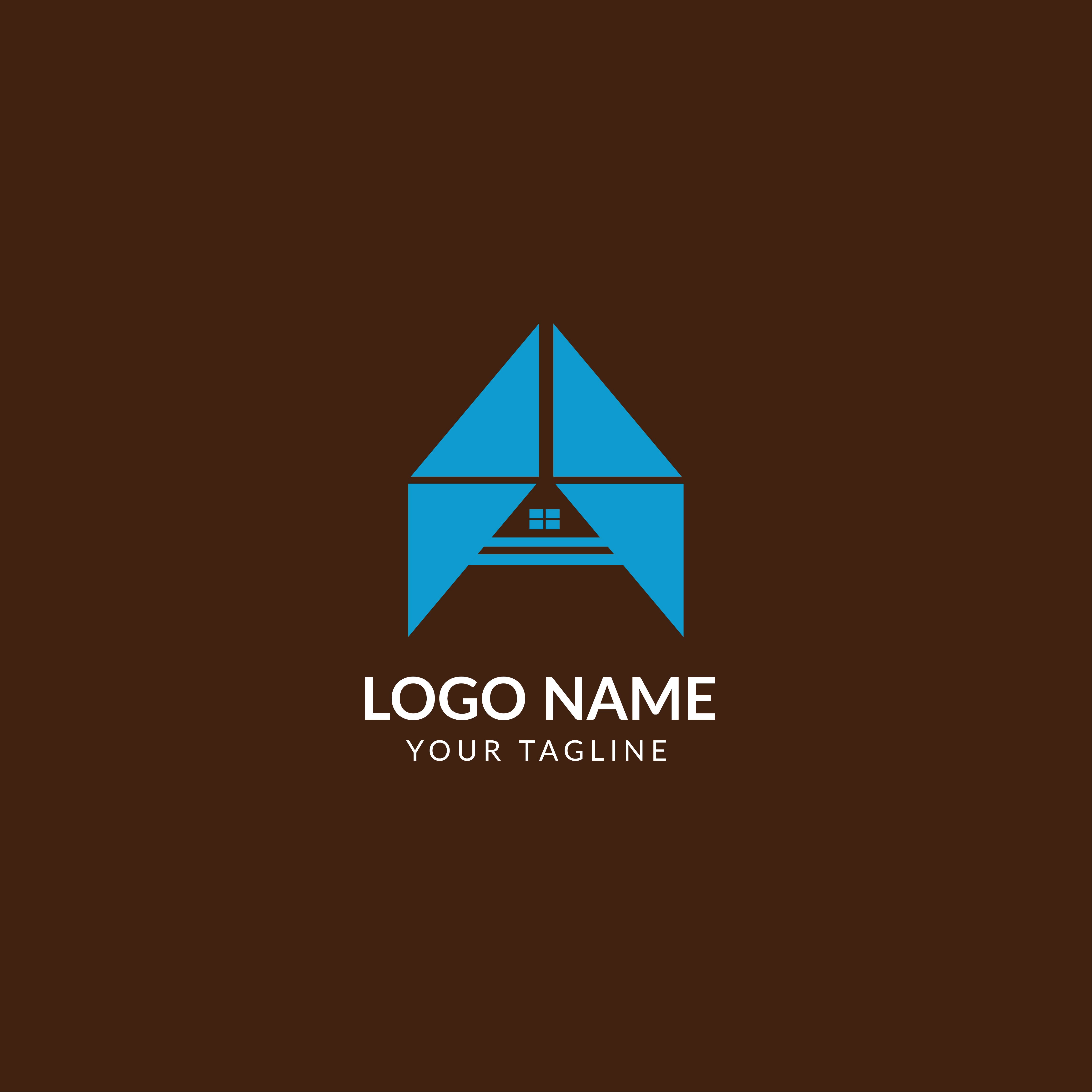 A letter Logo Design cover image.