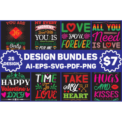 Valentine Designs Bundle cover image.