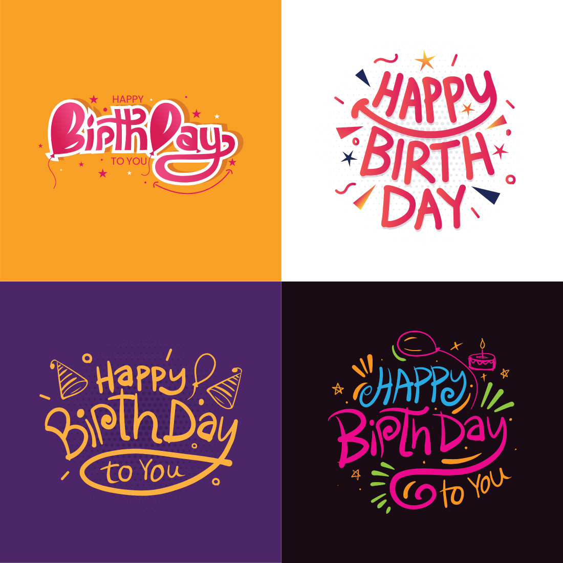 90th Happy Birthday Logo Beautiful Greeting Stock Vector (Royalty Free)  678528979 | Shutterstock