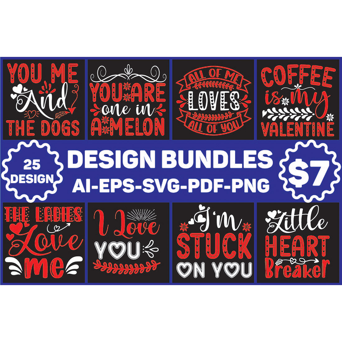 Valentine Designs Bundle cover image.