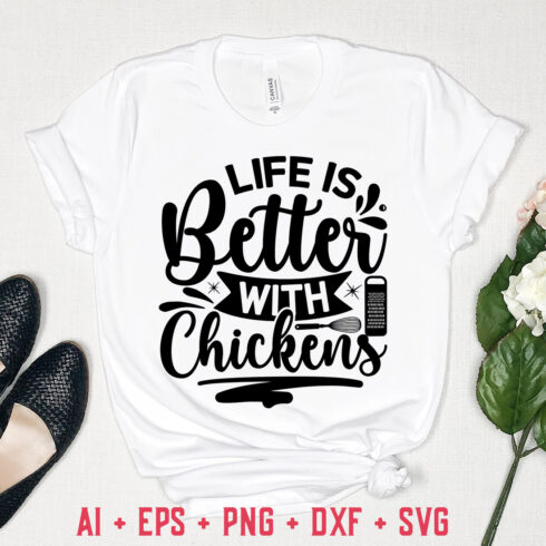 cooking - LIFE IS BETTER WITH CHICKENS cover image.