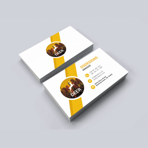 Real estate business card design in just 6$ cover image.