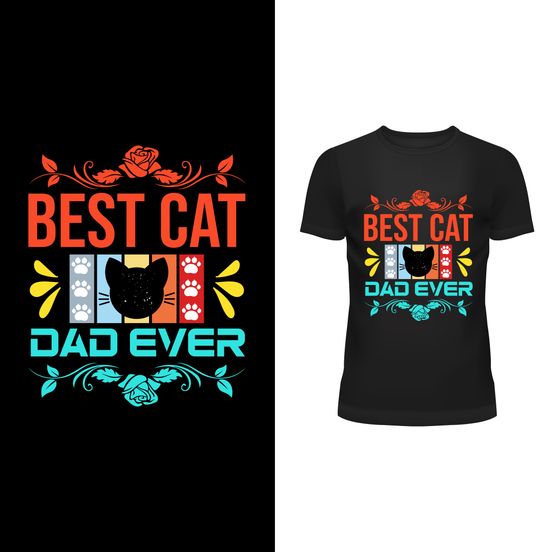 Best Cat Dad Ever preview image.