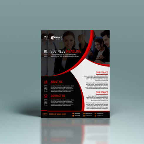 Business Flyer template cover image.