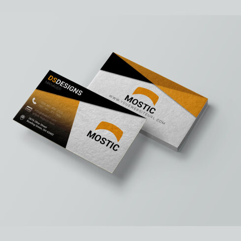 Modern business card design in just 6$ cover image.
