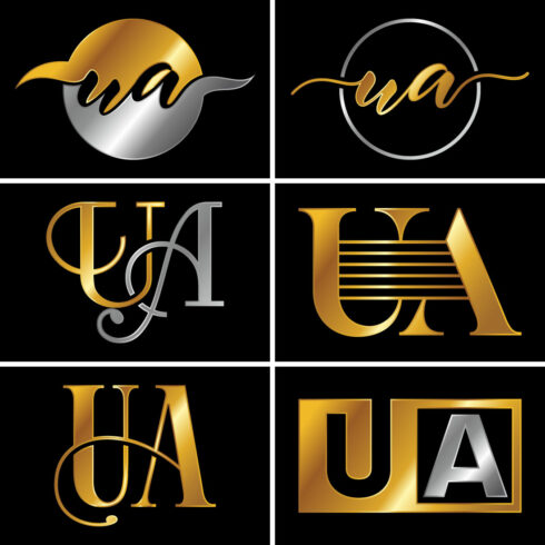 Initial Letter U A Logo Design Vector Template Graphic Alphabet Symbol For Corporate Business Identity cover image.