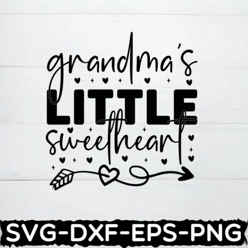 grandma\'s little sweetheart shirt cover image.