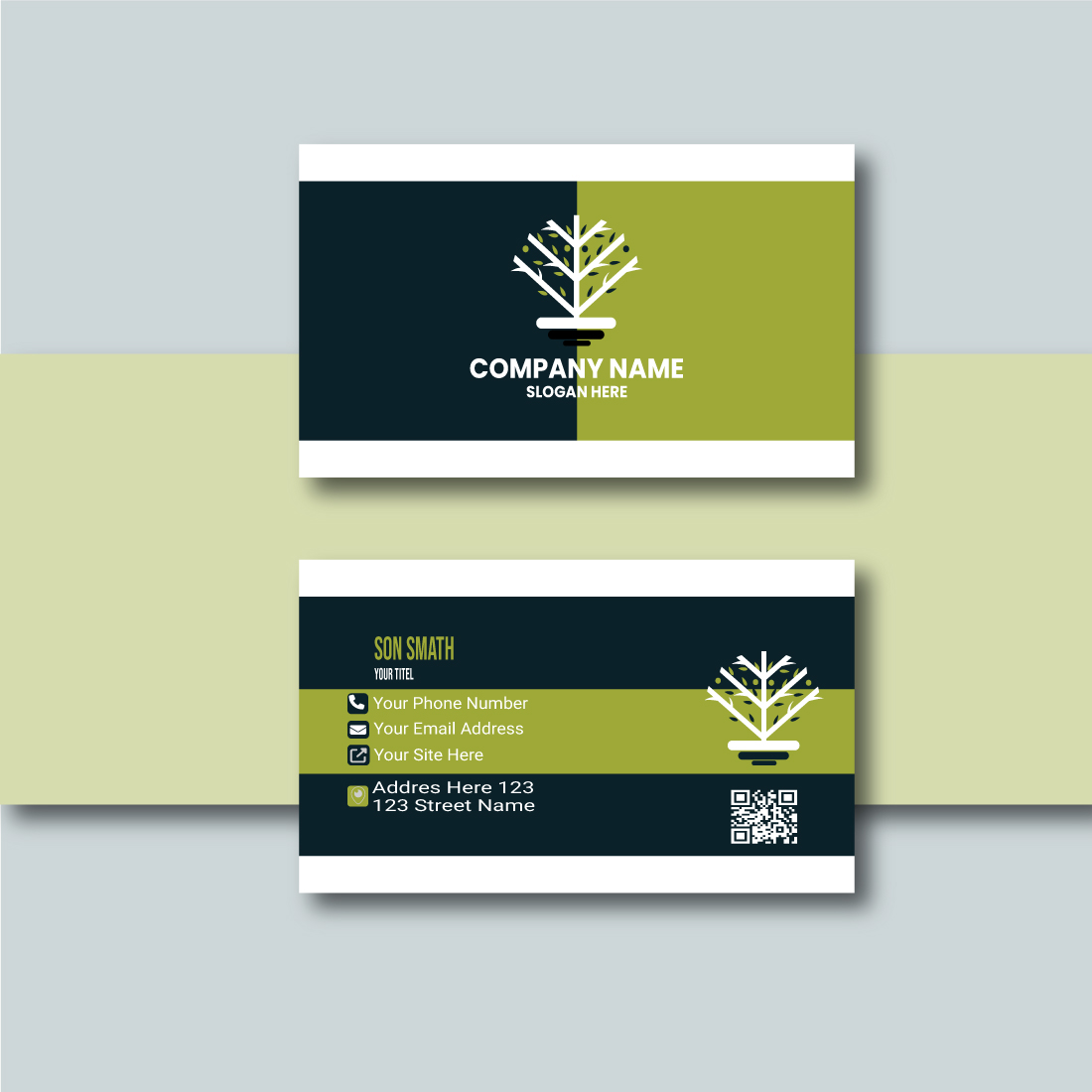 Creative Business Card Design cover image.