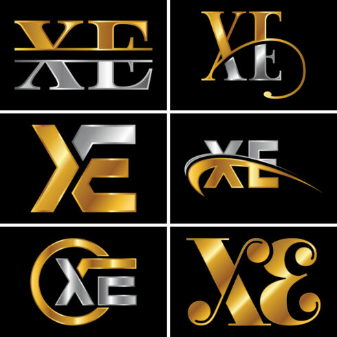 Initial Letter X E Logo Design Vector Template Graphic Alphabet Symbol For Corporate Business Identity cover image.