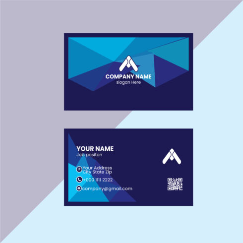 2 Corporate Business Card Design cover image.