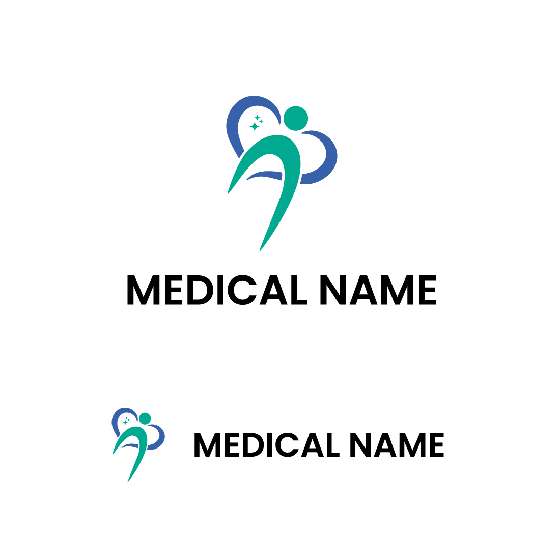 Medical or Hospital Logo Design, Modern style preview image.