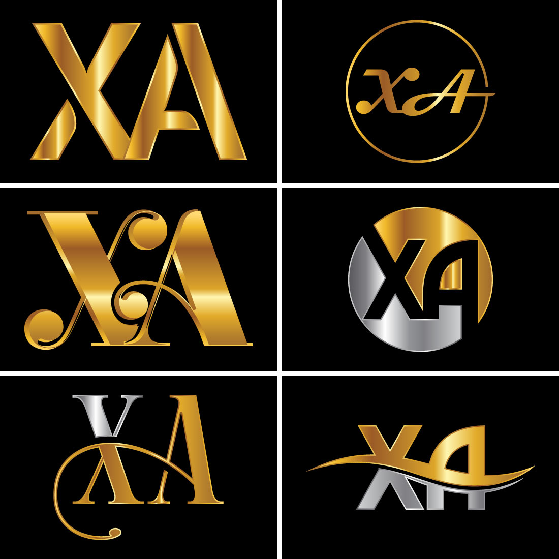 Initial Letter X A Logo Design Vector Template Graphic Alphabet Symbol For Corporate Business Identity cover image.