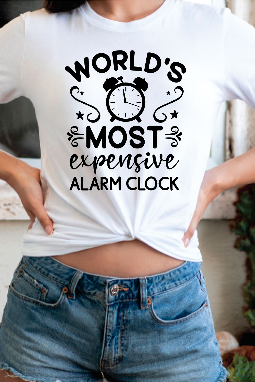 world\\\'s most expensive alarm clock svg pinterest preview image.