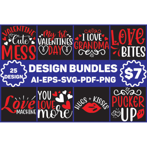 Valentine Designs Bundle cover image.