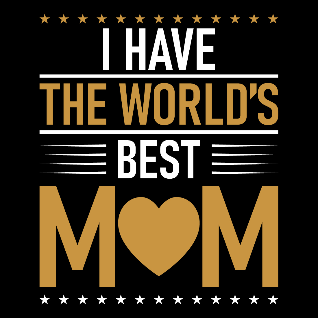 The world best mom t shirt preview image.