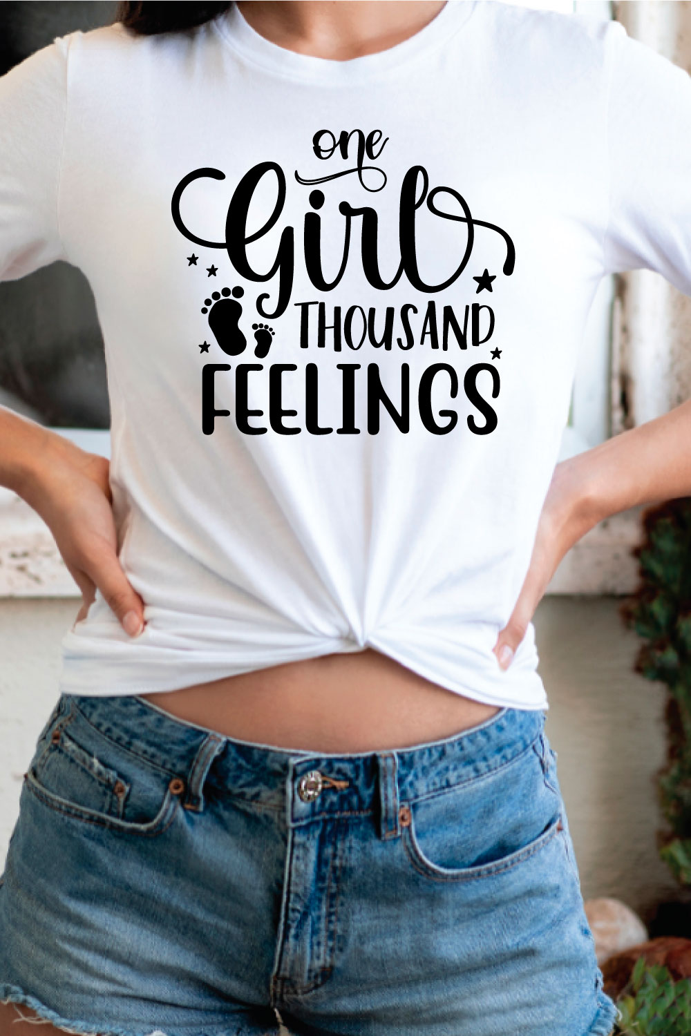 one girl thousand feelings svg pinterest preview image.