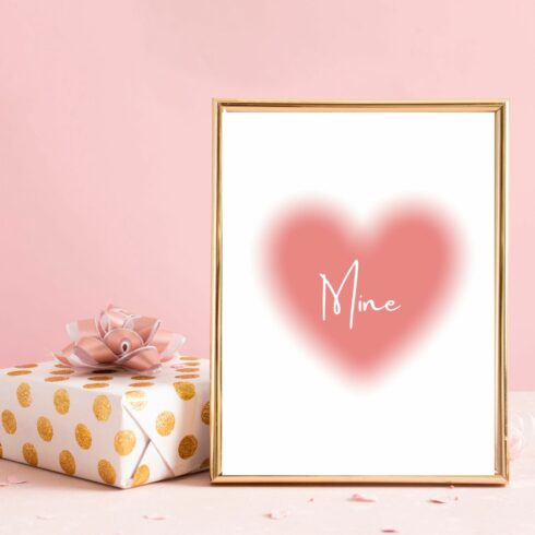 Say Be Mine with This Adorable Printable | Instant Download | Home decor | Valentine\'s Day Gift | Digital Download | Gift for Him/Her cover image.