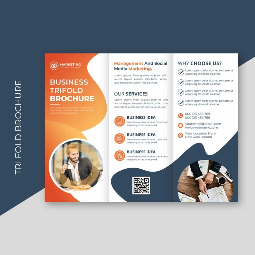 Tri Fold Brochure Cover Design - MasterBundles