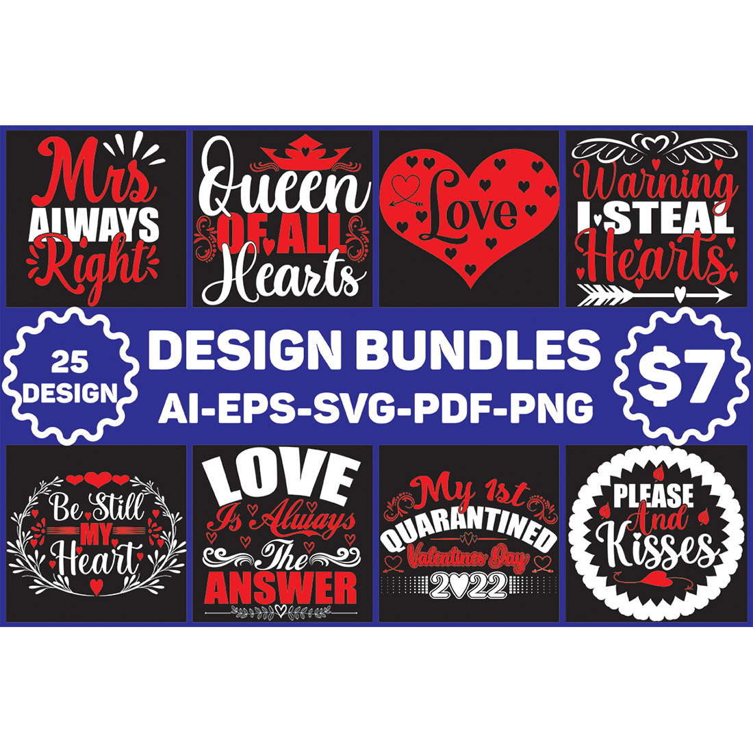 Valentine Designs Bundle cover image.