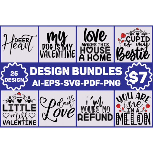 Valentine Designs Bundle cover image.