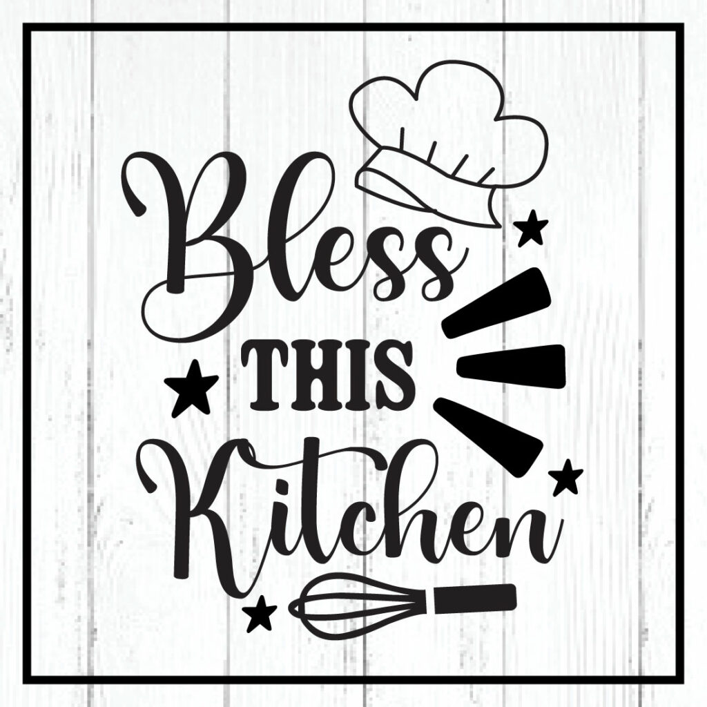 Bless This Kitchen Svg Masterbundles Funny Kitchen Bundle Funny