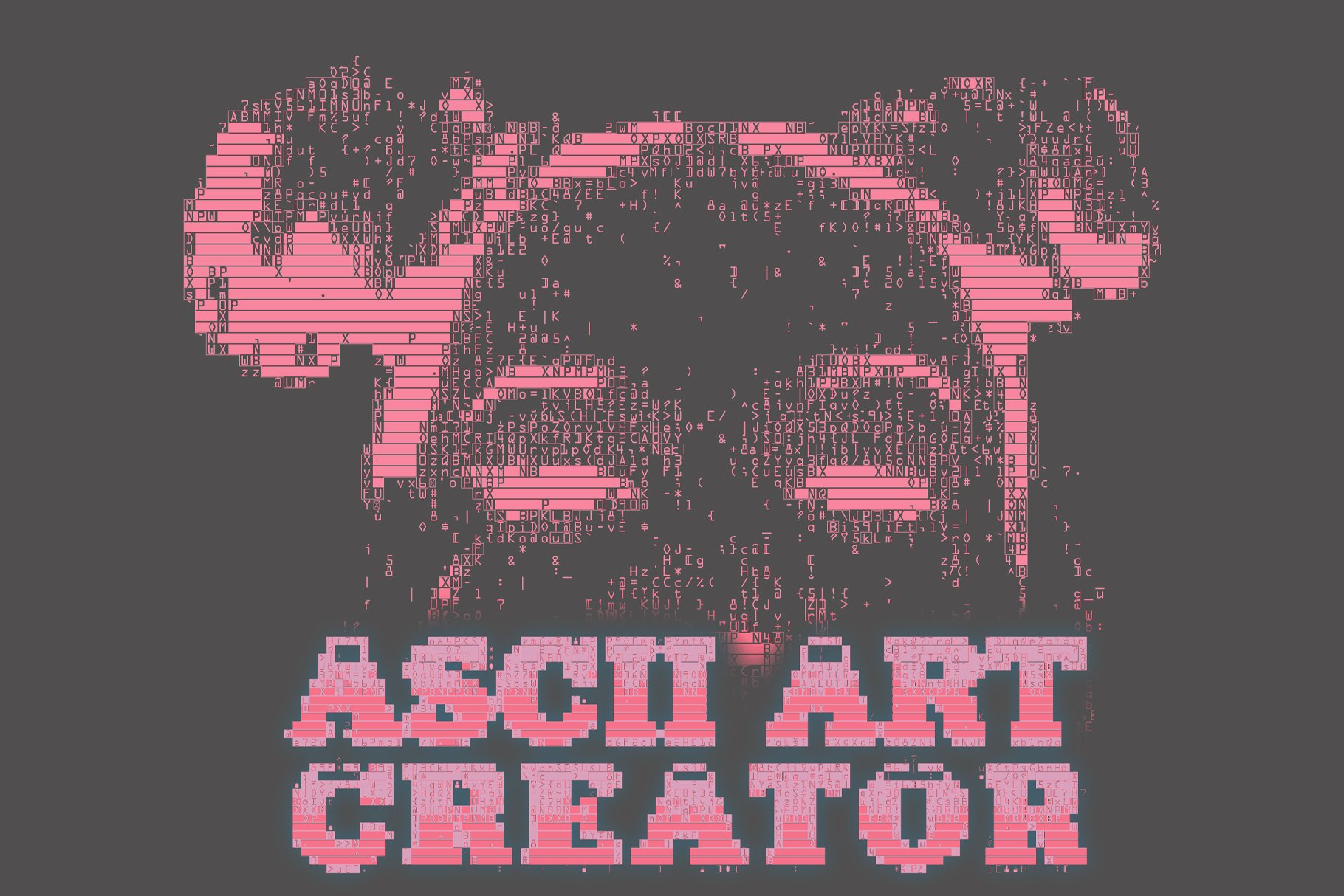 ASCII Art Creatorcover image.