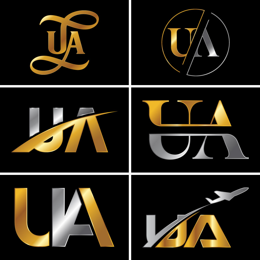 Initial Letter U A Logo Design Vector Template Graphic Alphabet Symbol For Corporate Business Identity cover image.