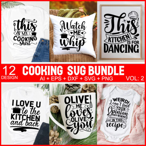 cooking svg bundle cover image.