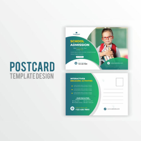 Creative Business Postcard Design cover image.