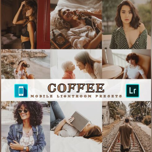3 Lightroom Mobile Presets Coffeecover image.