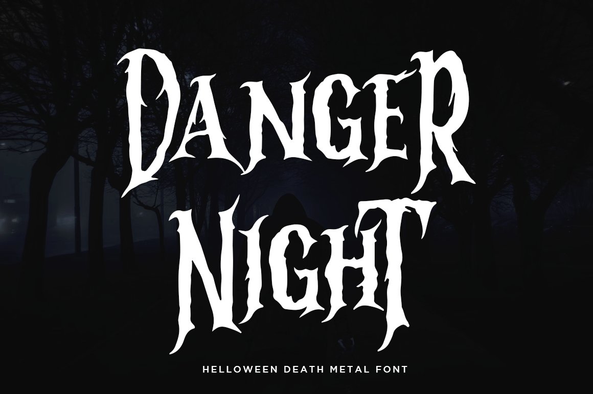 DANGER NIGHT - Absonstype cover image.