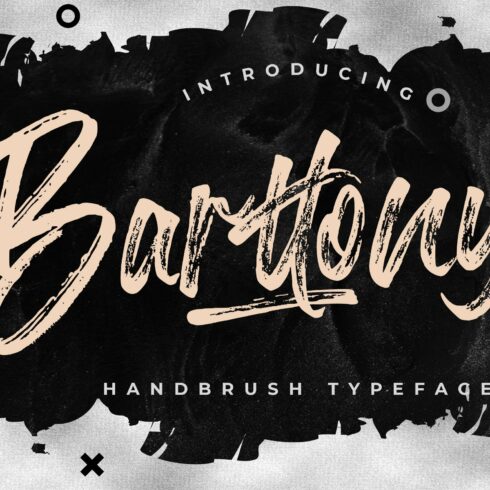 Barttony Handbrush Business Font cover image.