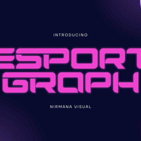 Esport Graph - Logo Font cover image.