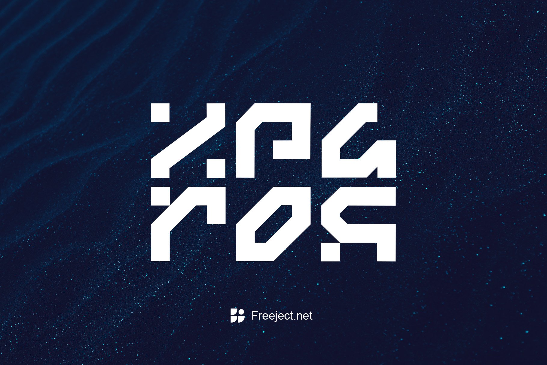 Xparos Experimental Font cover image.