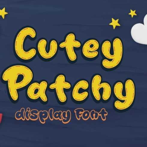 Cutey Patchy - Display Font cover image.